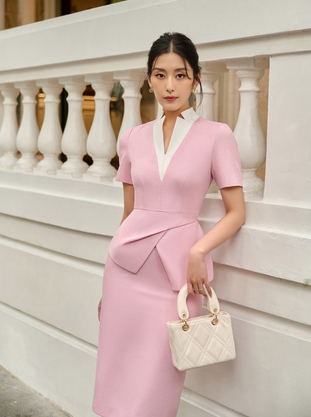 Đầm peplum che khuyết điểm được lòng chị em công sở - Ảnh 5.