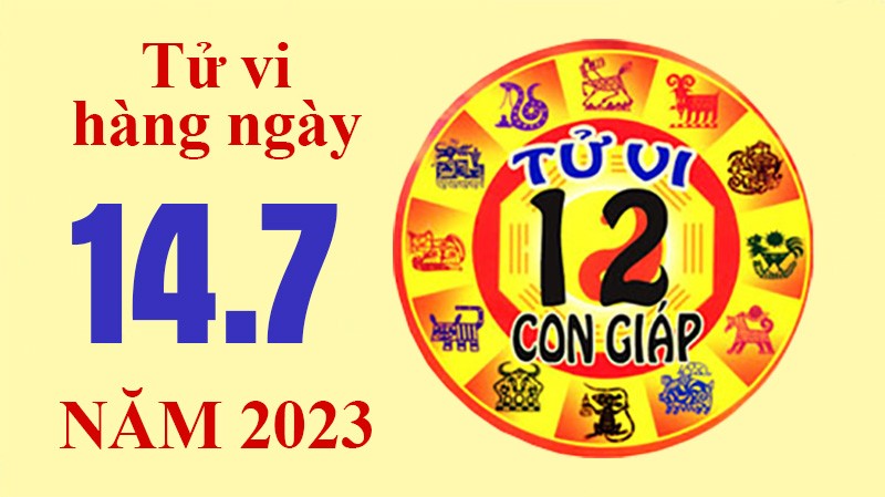 Tử vi hôm nay, xem tử vi 12 con giáp hôm nay ngày 14/7/2023: