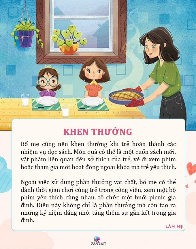 7 bước đơn giản để con say mê đọc sách từ nhỏ - 6