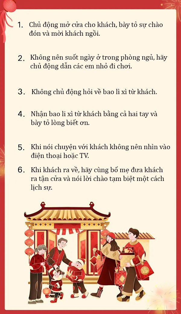 Những quy tắc ứng xử mẹ nhớ dạy con ngày đầu năm mới - 6