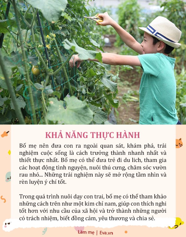 Muốn nuôi dưỡng con trai giỏi giang, cần luyện “9 đức tính” ngay từ khi còn nhỏ - 9