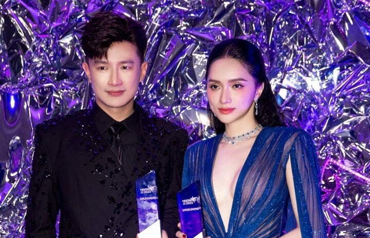 Bộ đôi Hương Giang - Dược sĩ Tiến đang gây tranh cãi.