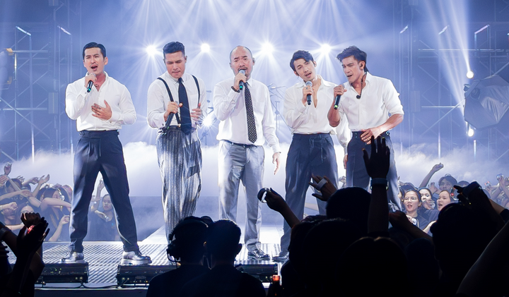 Nhóm Quý ông đa tình gây ấn tượng mạnh trong tập 2 "Anh trai vượt ngàn chông gai".