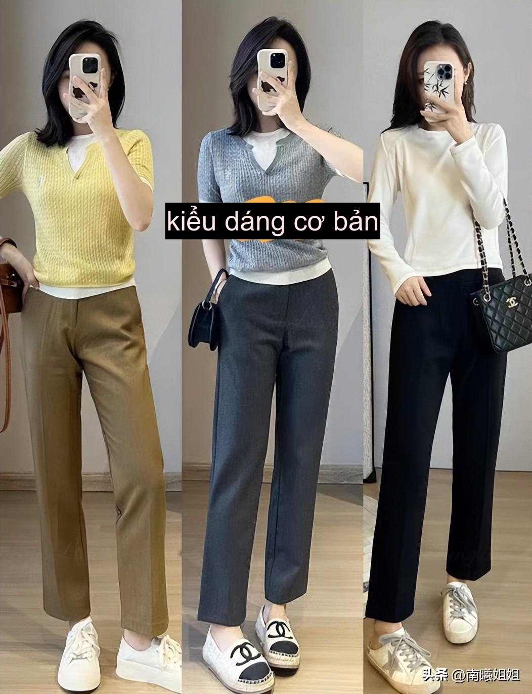 Phụ nữ 40 tuổi không nên chọn quần ống rộng, hãy chuyển sang 3 thiết kế này để nhìn thon thả hơn- Ảnh 3. Phụ nữ 40 tuổi không nên chọn quần ống rộng, hãy chuyển sang 3 thiết kế này để nhìn thon thả hơn- Ảnh 3.