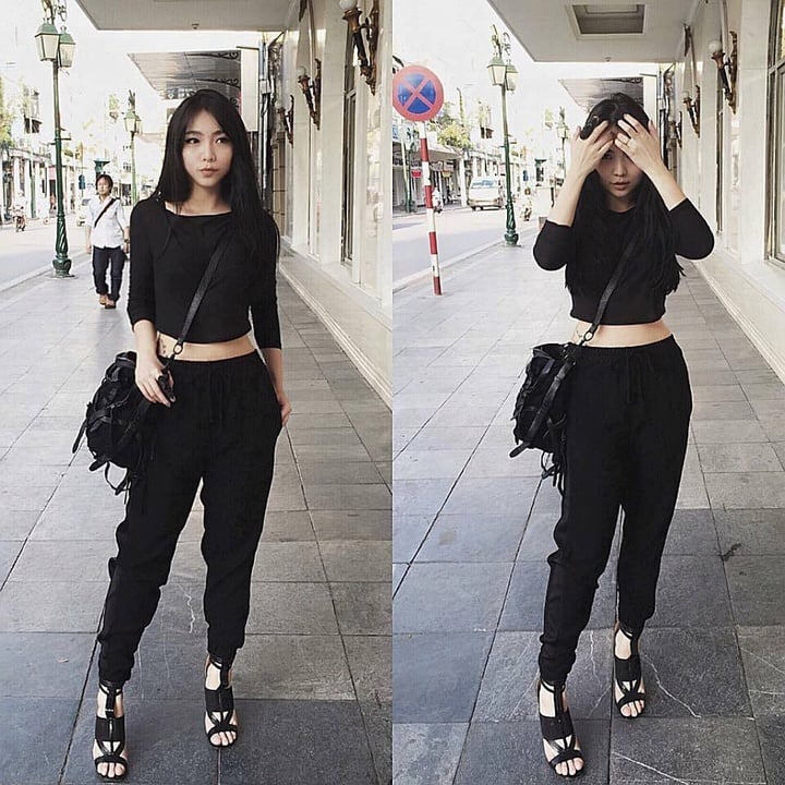 Áo crop top mặc với quần gì, váy gì hợp? - Ảnh 3.