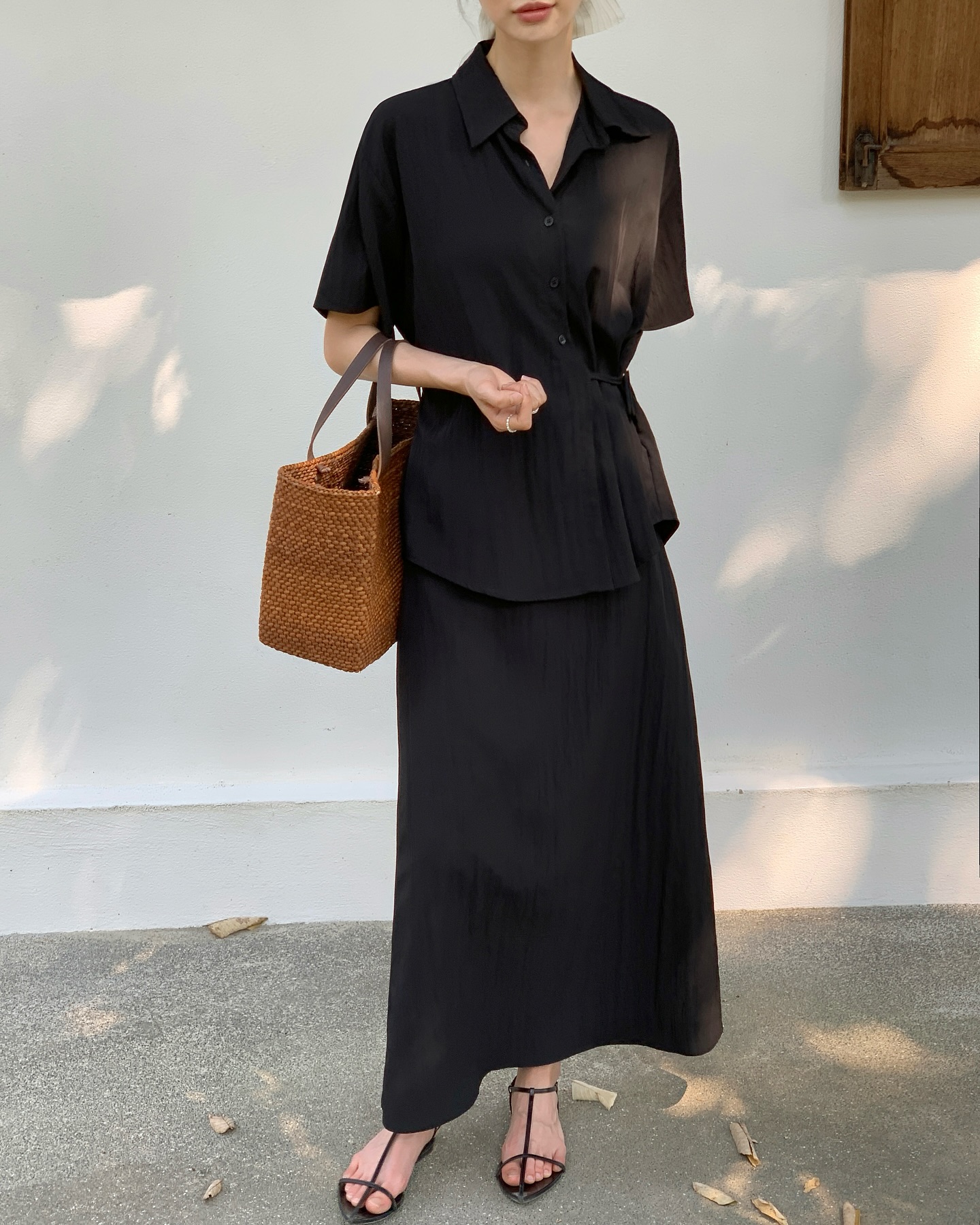 10 cách mặc chân váy dài nhẹ mát và đẹp ngẩn ngơ trong mùa hè - Ảnh 9.