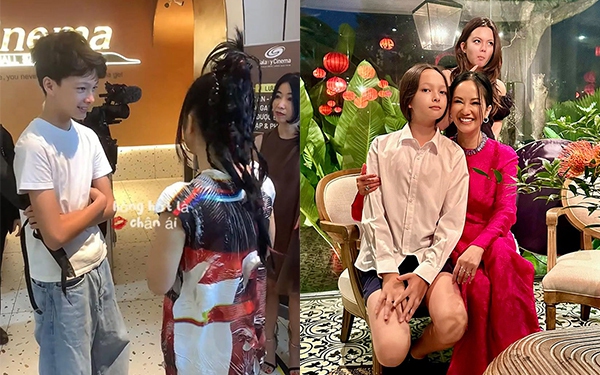 Diện mạo như soái ca ở tuổi 13 của con trai diva Hồng Nhung