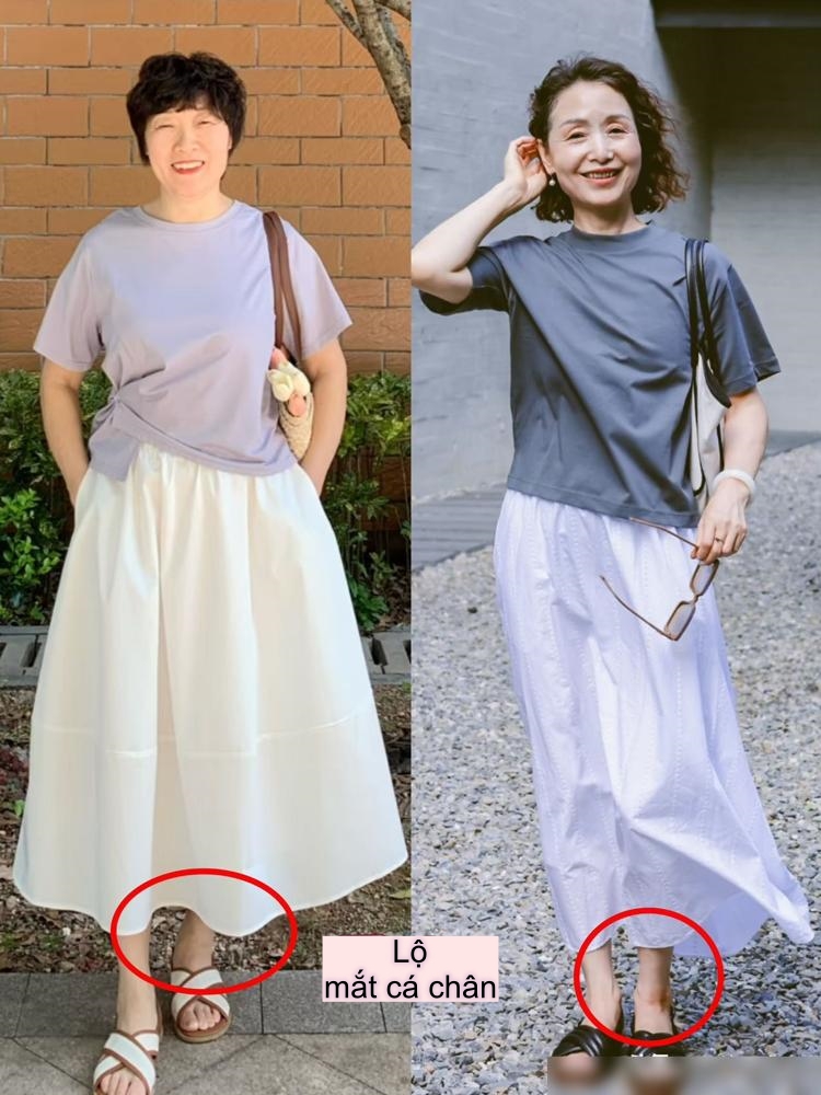 Phụ nữ trung niên muốn mặc đẹp trẻ trung, hãy thử ngay những kiểu phối đồ này- Ảnh 2.