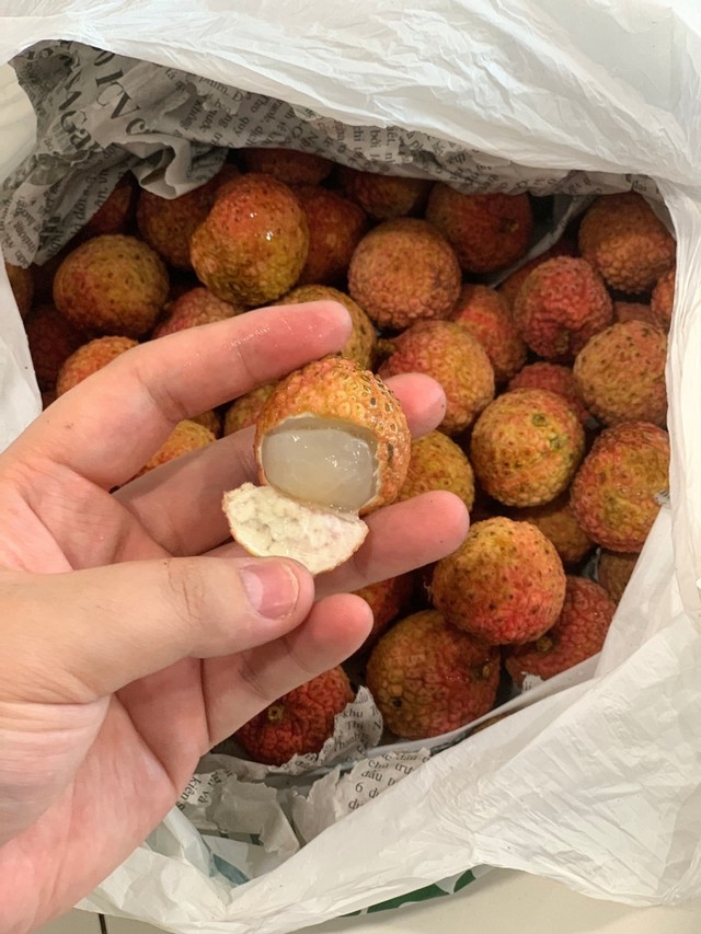 Vải thiều vào cuối vụ giá bán siêu rẻ, chị em truyền nhau bí quyết bảo quản quả vải tươi cả tháng- Ảnh 6.