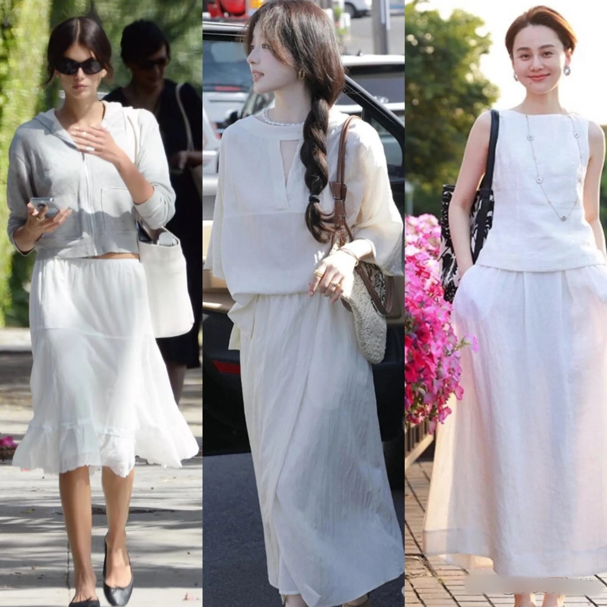 Theo đuổi phong cách Old Money, nhất định bạn cần sắm một chiếc váy trắng, mặc lên sang trọng và đẹp nhẹ bẫng- Ảnh 2.