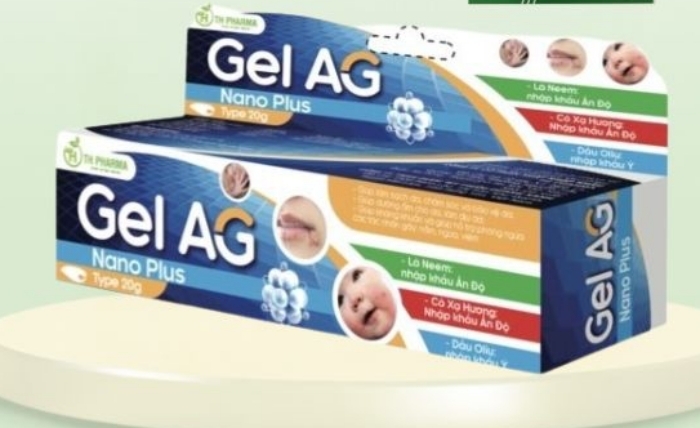 Sản phẩm Gel AG Nano TP Plus.