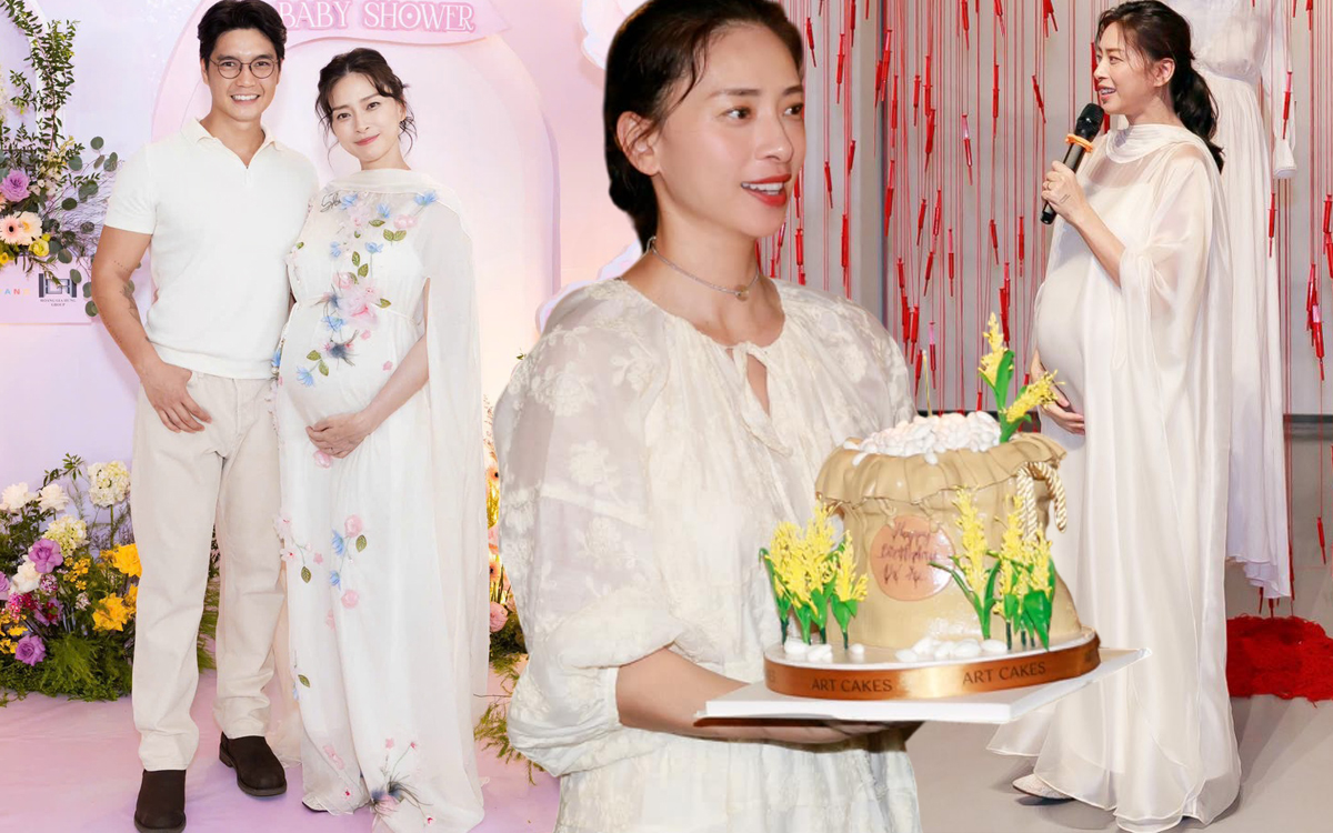 Ngô Thanh Vân cuối thai kỳ rất mê 1 kiểu váy, vừa thoải mái lại vừa kiêu sa như nữ thần- Ảnh 1.