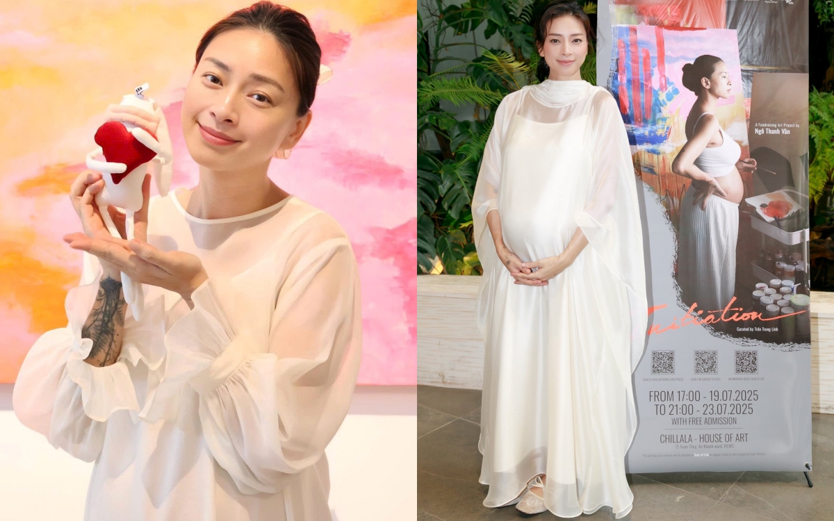 Ngô Thanh Vân cuối thai kỳ rất mê 1 kiểu váy, vừa thoải mái lại vừa kiêu sa như nữ thần- Ảnh 2.