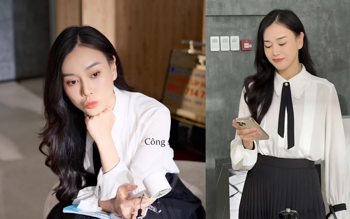 Phương Oanh thăng hạng phong cách, có cả loạt set đồ công sở đẹp mê trong phim mới- Ảnh 9.