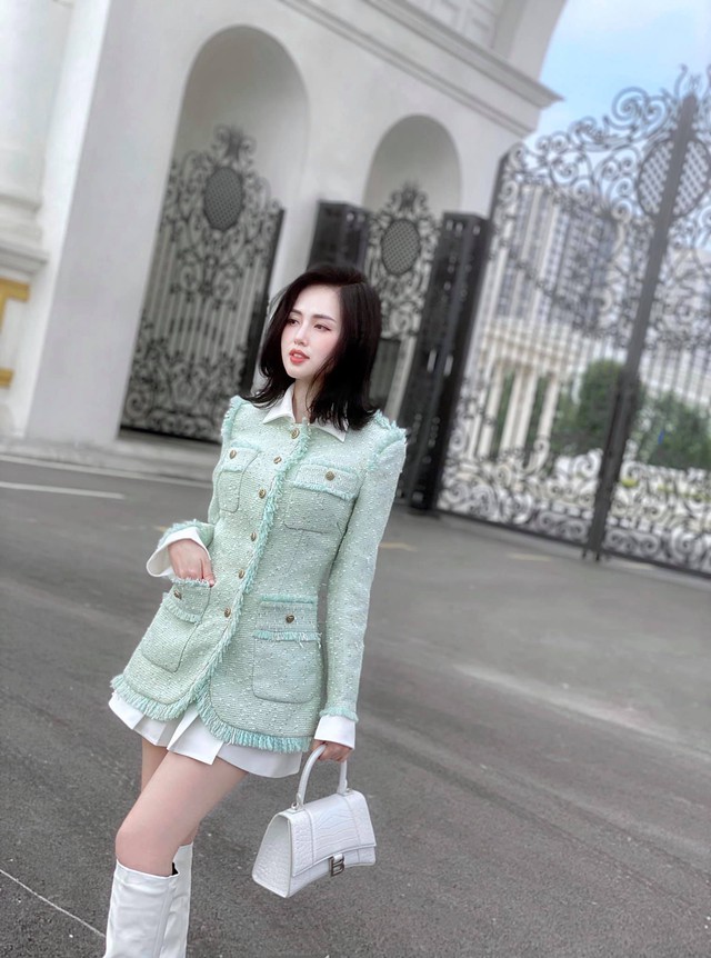 Cách mix đồ 'hack tuổi', tôn dáng của Tâm Tít - Ảnh 15. Cách mix đồ 'hack tuổi', tôn dáng của Tâm Tít - Ảnh 15.