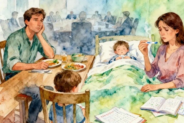 Giàu có nhất của gia đình là có bố dẫn đường, mẹ bình an, con hạnh phúc - 3