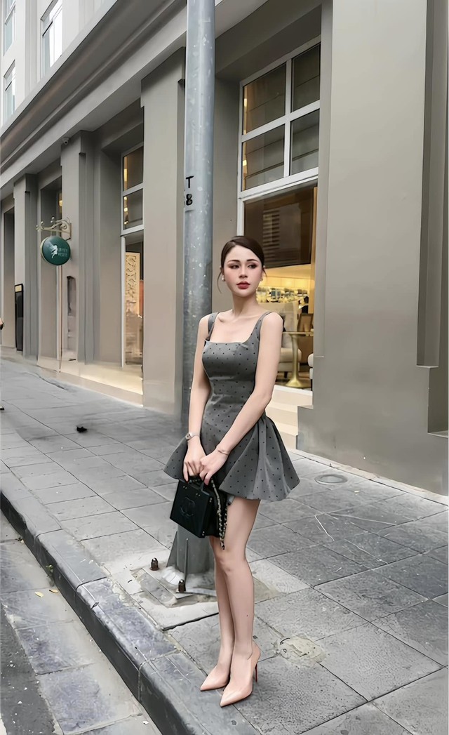 Lương Thu Trang  mix đồ xuống phố ngày thu sang chảnh và nữ tính - Ảnh 4. Lương Thu Trang  mix đồ xuống phố ngày thu sang chảnh và nữ tính - Ảnh 4.