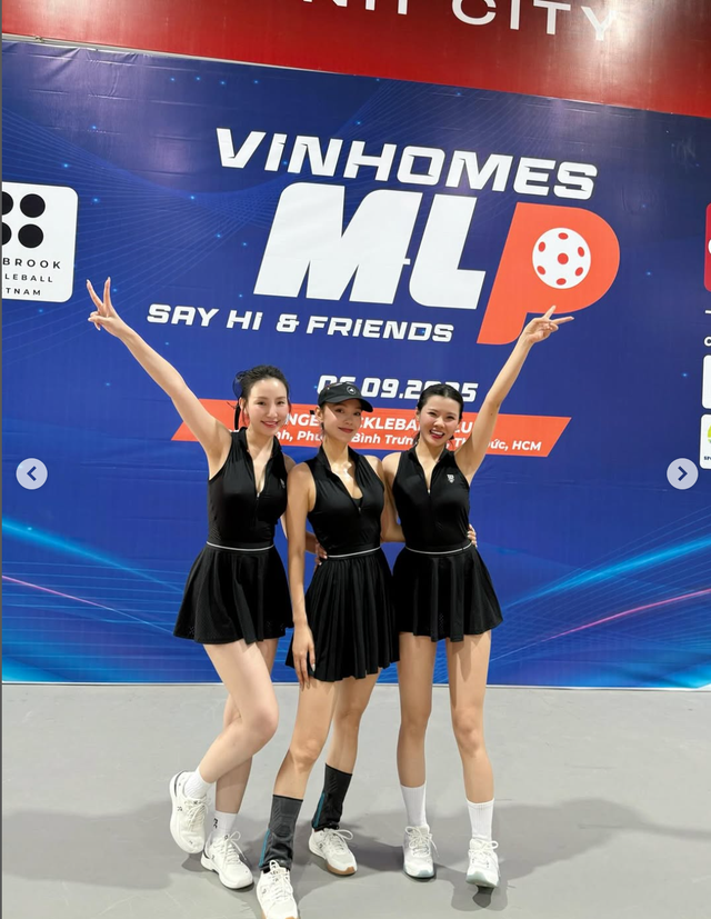 Thời trang pickleball của Minh Hằng: Năng động , tinh tế và tràn đầy năng lượng - Ảnh 7. Thời trang pickleball của Minh Hằng: Năng động , tinh tế và tràn đầy năng lượng - Ảnh 7.