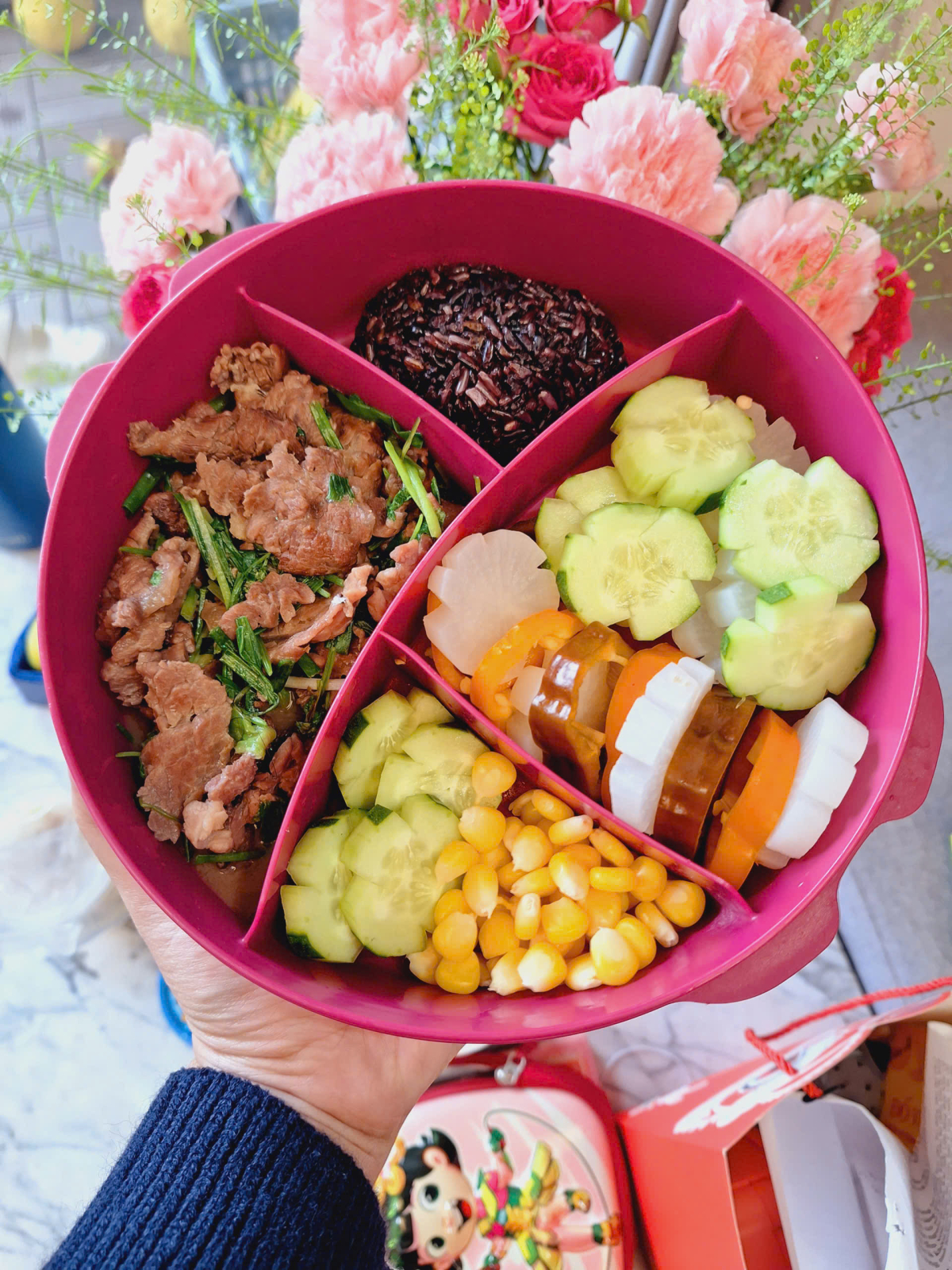 Tự nấu cơm mang đi làm, mẹ 8X giảm 15 kg sau 9 tháng - Ảnh 6.