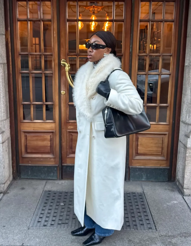 Công thức phối đồ thời thượng cùng áo khoác màu kem - Ảnh 9.