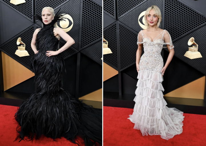Sao nữ mặc hở bạo ở thảm đỏ Grammy - Ảnh 9. Sao nữ mặc hở bạo ở thảm đỏ Grammy - Ảnh 9.