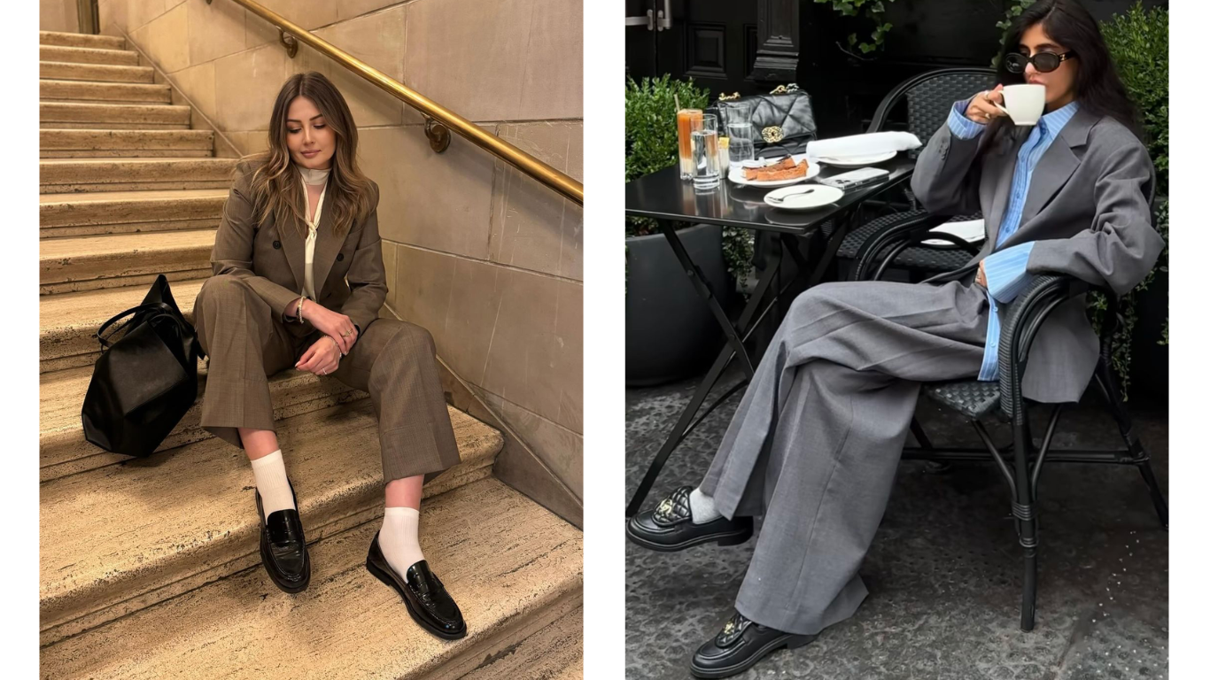 Gợi ý 5 công thức phối đồ với giày loafer cho nàng công sở hiện đại - Ảnh 3.