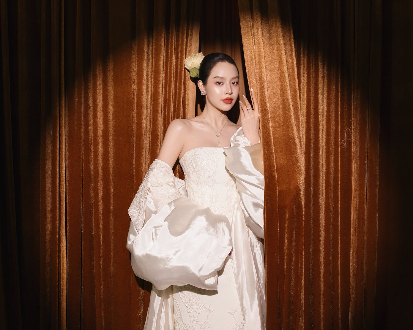 Hoa hậu Thanh Thủy, Trúc Linh ưu tiên trang phục tôn vinh giá trị truyền thống - Ảnh 3.