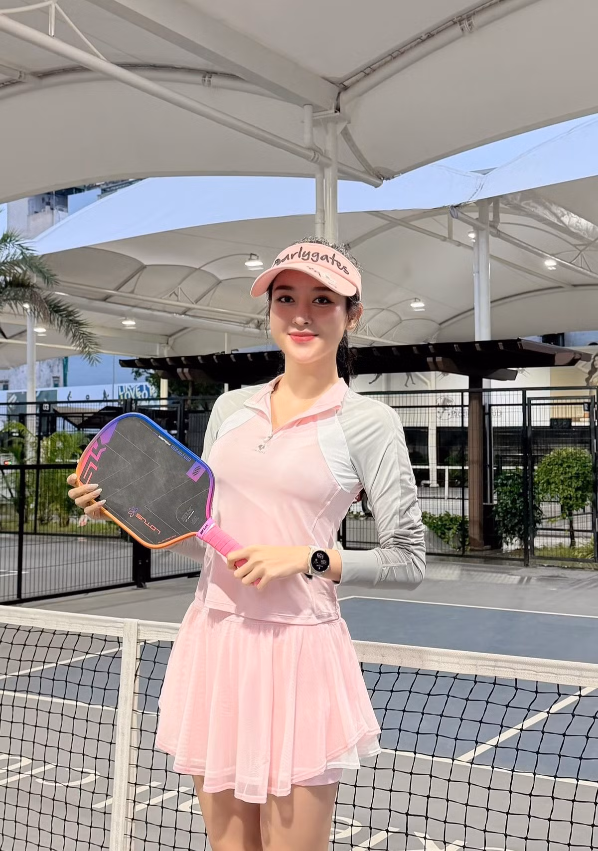 Á hậu Huyền My gợi cảm trên sân pickleball - Ảnh 9. Á hậu Huyền My gợi cảm trên sân pickleball - Ảnh 9.