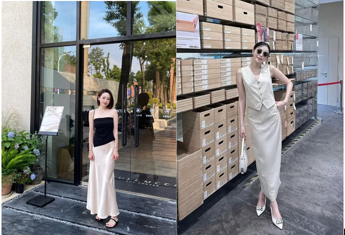 Chân váy lụa đang trở lại "gây sốt" hè 2026 - Ảnh 3.